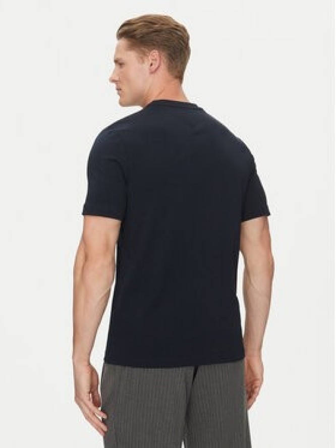 Tommy Hilfiger T-Shirt Multi Flags MW0MW38616 Granatowy Regular Fit