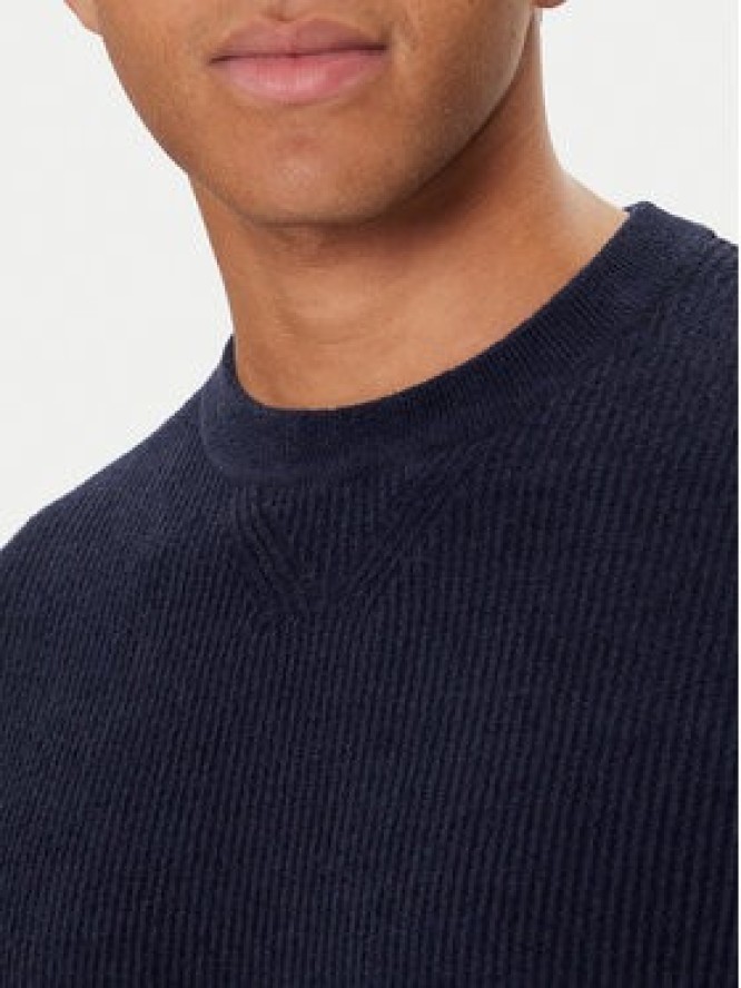 BOSS Sweter P-Horso 50549989 Granatowy Regular Fit
