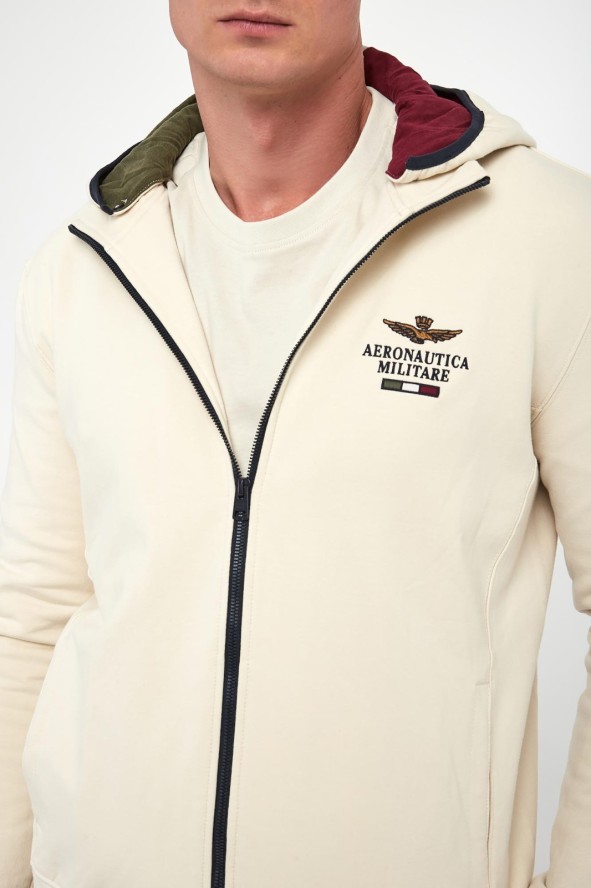 Bluza męska z kapturem AERONAUTICA MILITARE