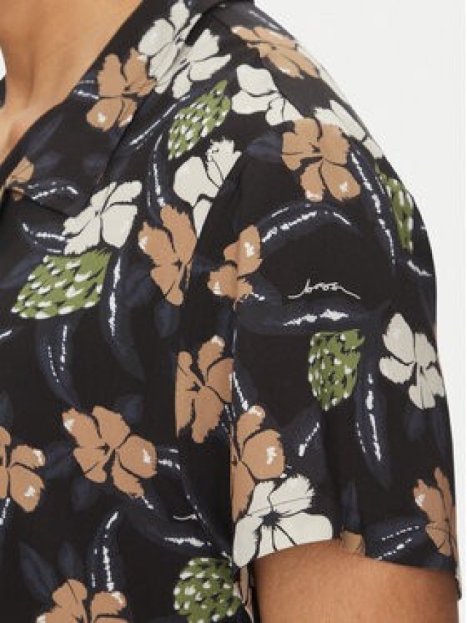 BOSS Koszula Beach 50535793 Czarny Regular Fit