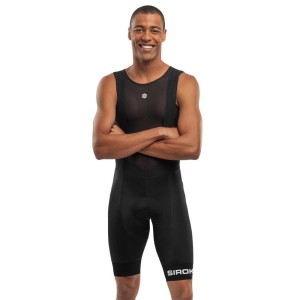 Męskie spodenki rowerowe z szelkami Kolarstwo Siroko BX Squadra