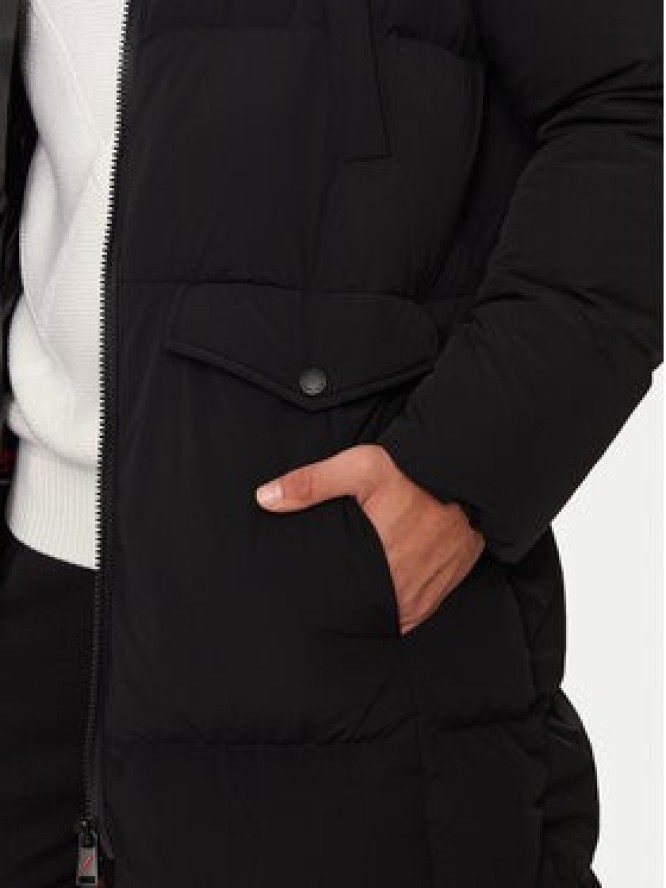 After Label Kurtka puchowa Alaska A00014 Czarny Regular Fit