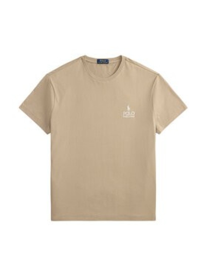 Polo Ralph Lauren T-Shirt 710981136502 Beżowy Regular Fit
