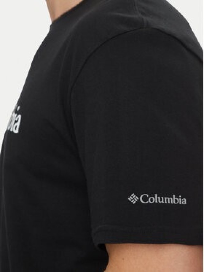 Columbia T-Shirt CSC Basic Logo EM2180 Czarny Regular Fit