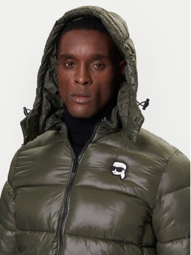 KARL LAGERFELD Kurtka zimowa 505022554590 Zielony Regular Fit