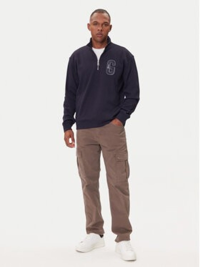 Guess Bluza M5BQ18 K0552 Granatowy Regular Fit