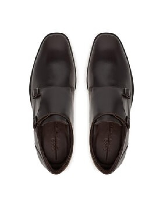 ECCO Półbuty Milan Double Monk-Strap 52333401072 Brązowy