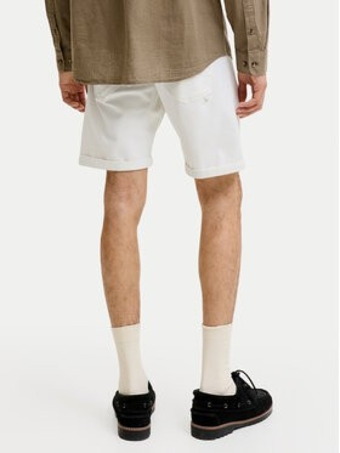 Jack & Jones Szorty jeansowe Rick 12294338 Biały Regular Fit