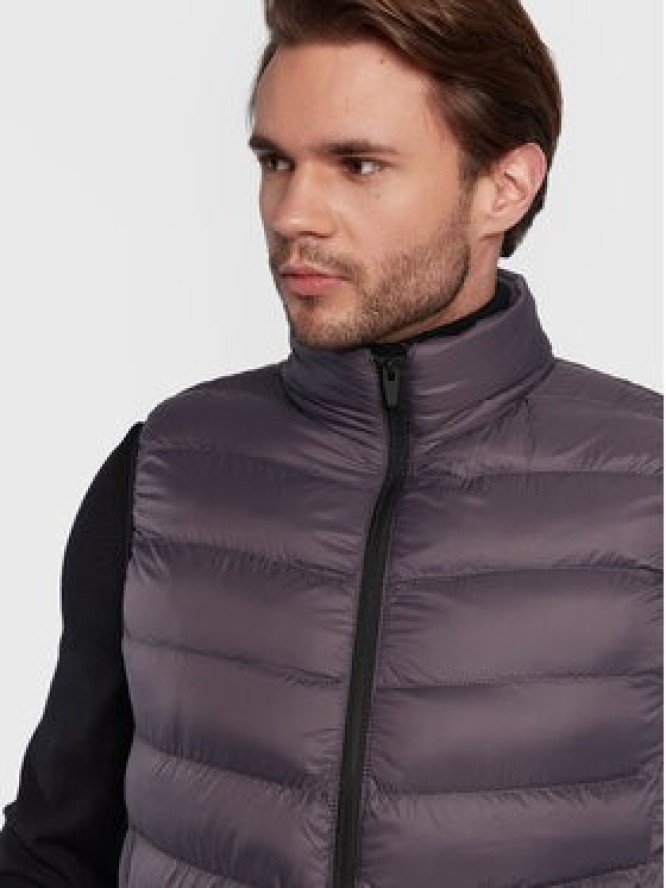 Brave Soul Bezrękawnik MJK-CHADDERTON Szary Regular Fit