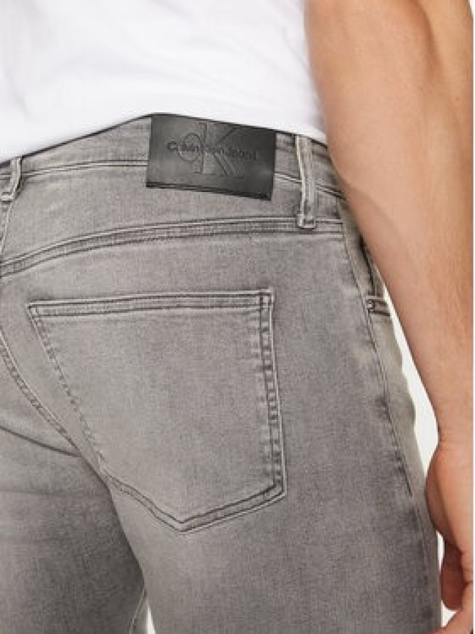 Calvin Klein Jeans Jeansy J30J326562 Szary Slim Fit