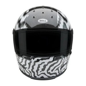 Kask motocyklowy integralny z węgla Bell Eliminator Deathspray