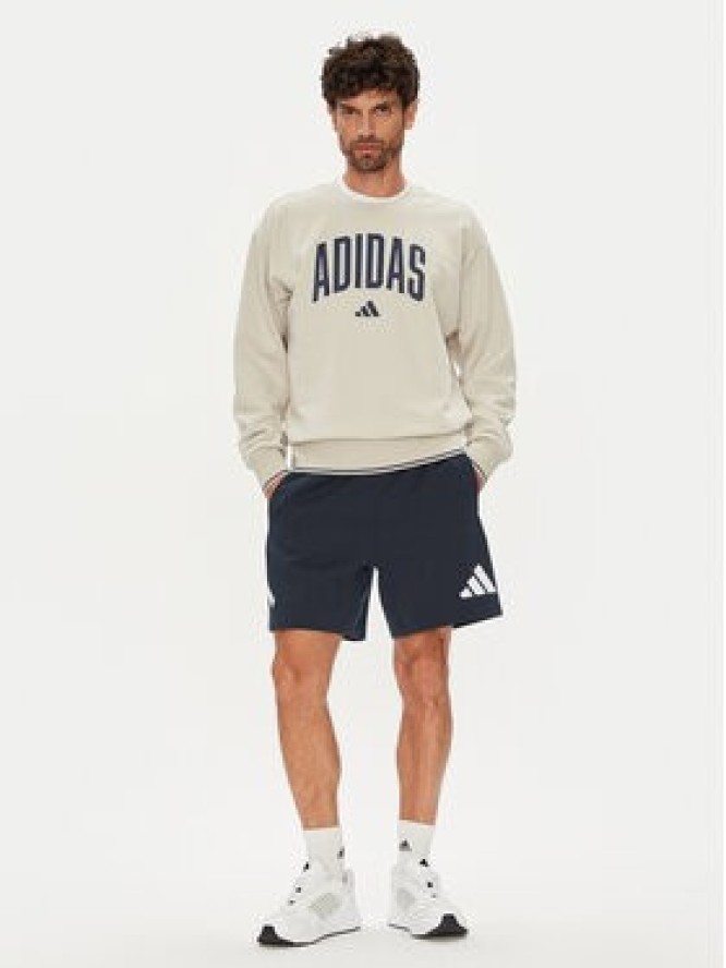adidas Bluza Collegiate JM1732 Beżowy Regular Fit