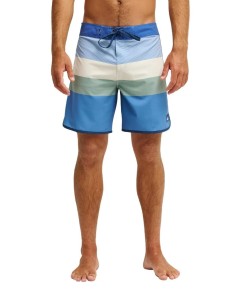 Szorty plażowe dla Mężczyzn SURFSILK SCALLOP 18" Niebieski
