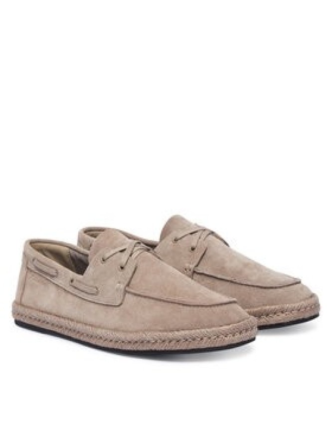 Calvin Klein Espadryle Hynrid Boat HM0HM02174 Beżowy