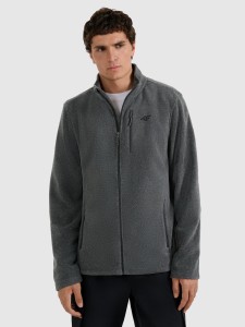 4F Polar regular ze stójką męski - szary L