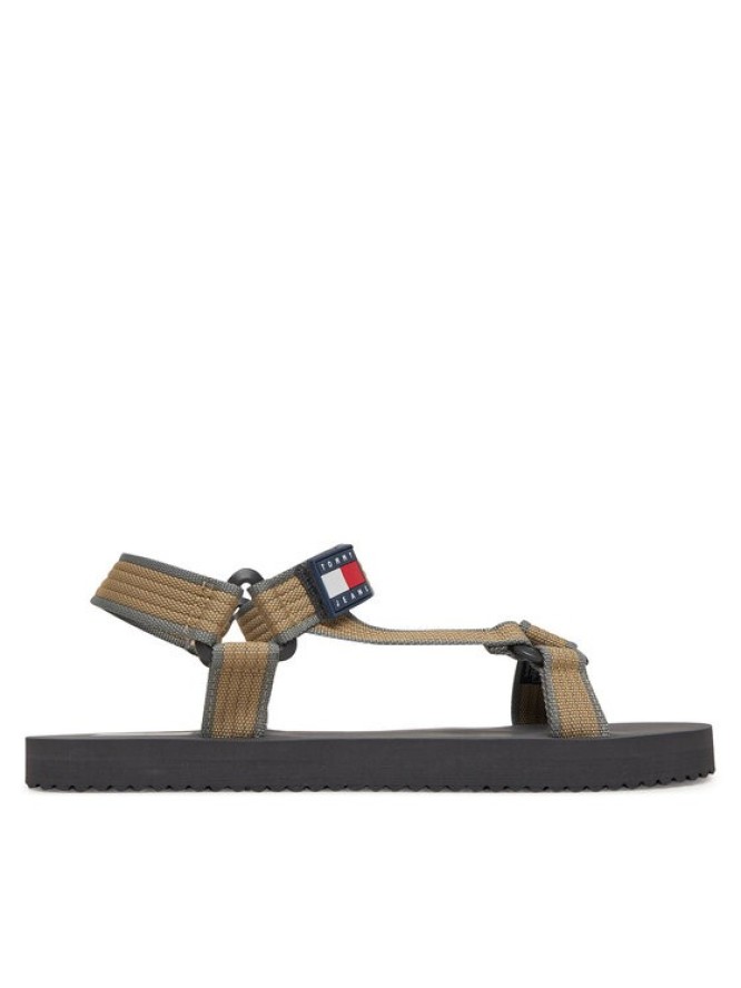 Tommy Jeans Sandały Tjm Casual Sandal EM0EM01563 Brązowy