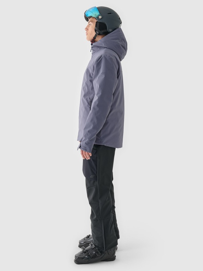 4F Kurtka narciarska membrana 5000 męska - niebieska 3XL