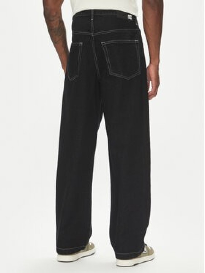 DC Shoes Jeansy Worker Baggy Denim Rbt ADYDP03079 Granatowy Baggy Fit