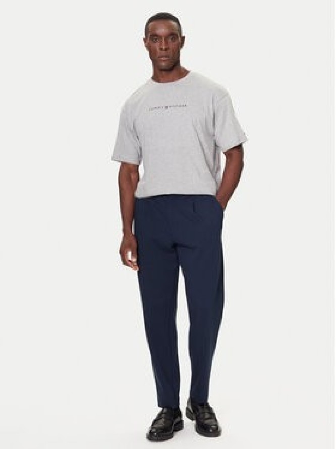 Tommy Hilfiger T-Shirt UM0UM03685 Szary Relaxed Fit
