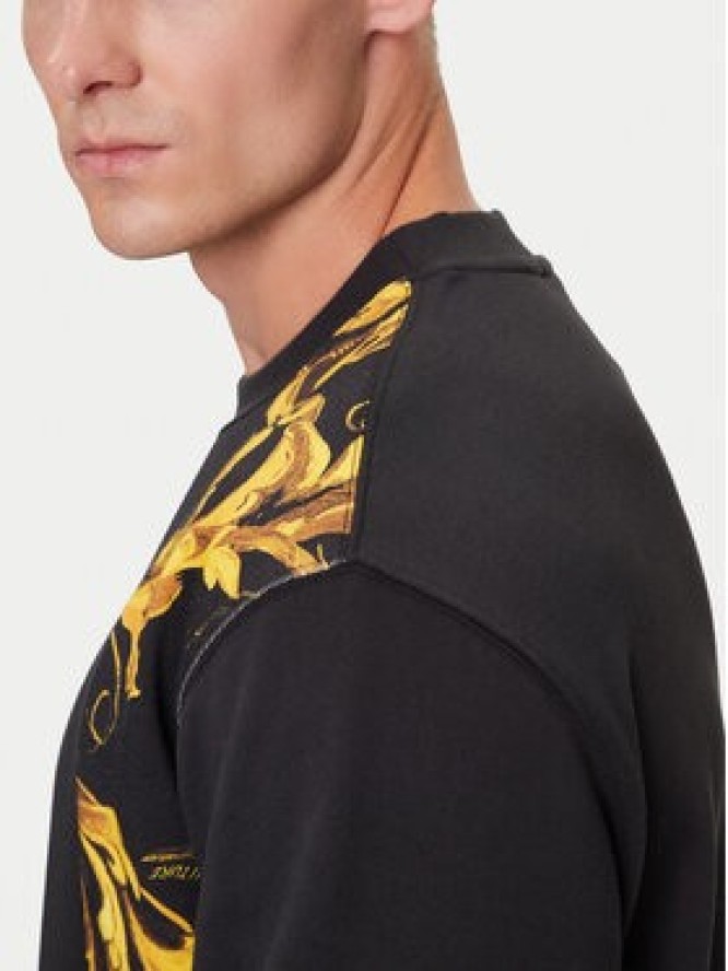 Versace Jeans Couture Bluza 79GAI335 FS201 Czarny Regular Fit