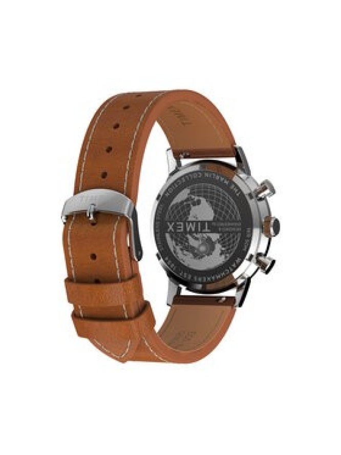 Timex Zegarek Marlin® Chronograph TW2W99100 Srebrny