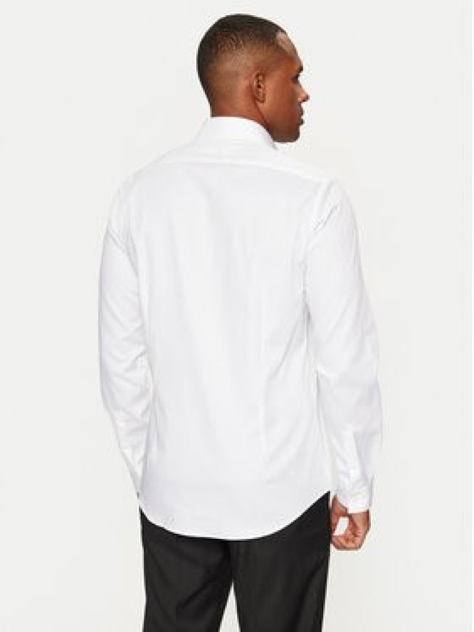 Calvin Klein Koszula K10K113863 Biały Slim Fit