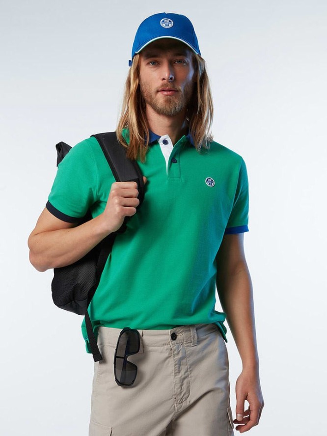 North Sails Koszulka polo w kolorze jasnozielonym rozmiar: XXL