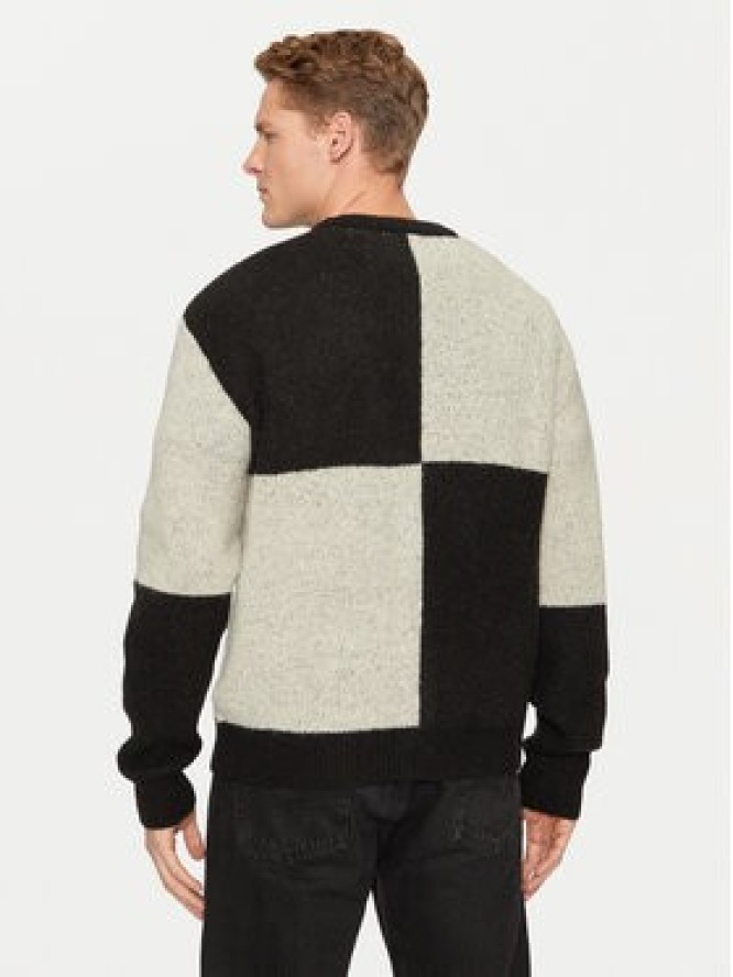 Solid Kardigan Manning 21108282 Czarny Regular Fit