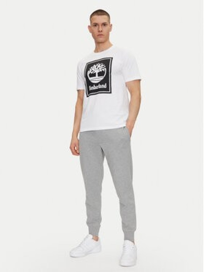 Timberland Spodnie dresowe TB0A5V5Q Szary Regular Fit