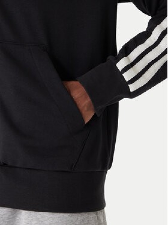 adidas Bluza Essentials 3-Stripes JD1877 Czarny Regular Fit