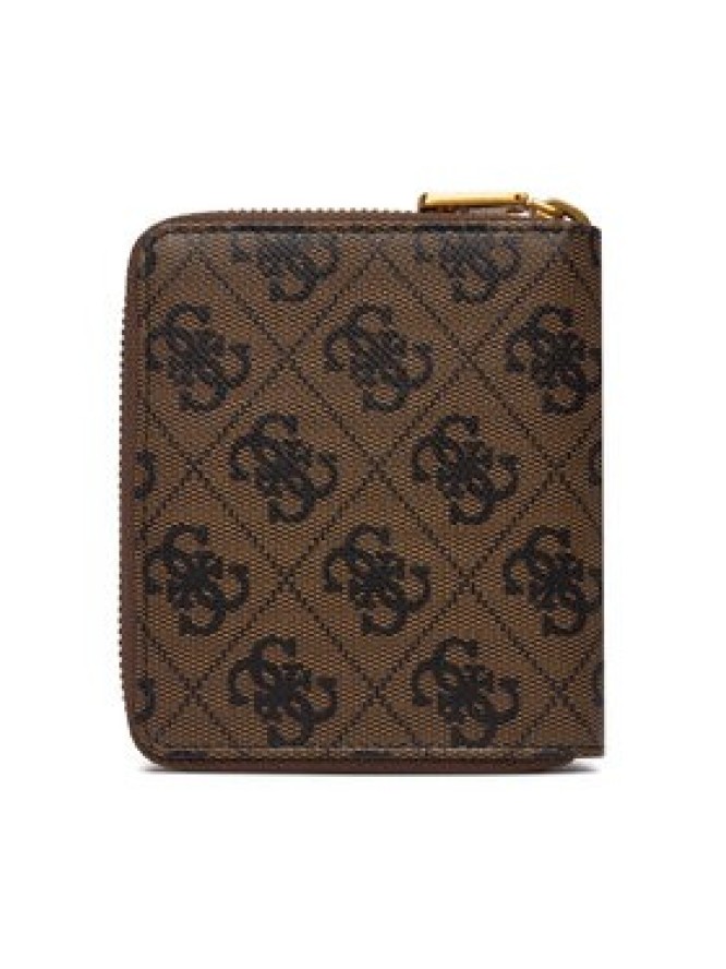 Guess Portfel SMMALO LEA02 Brązowy