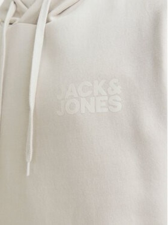 Jack & Jones Bluza Corp Logo 12152840 Beżowy Standard Fit