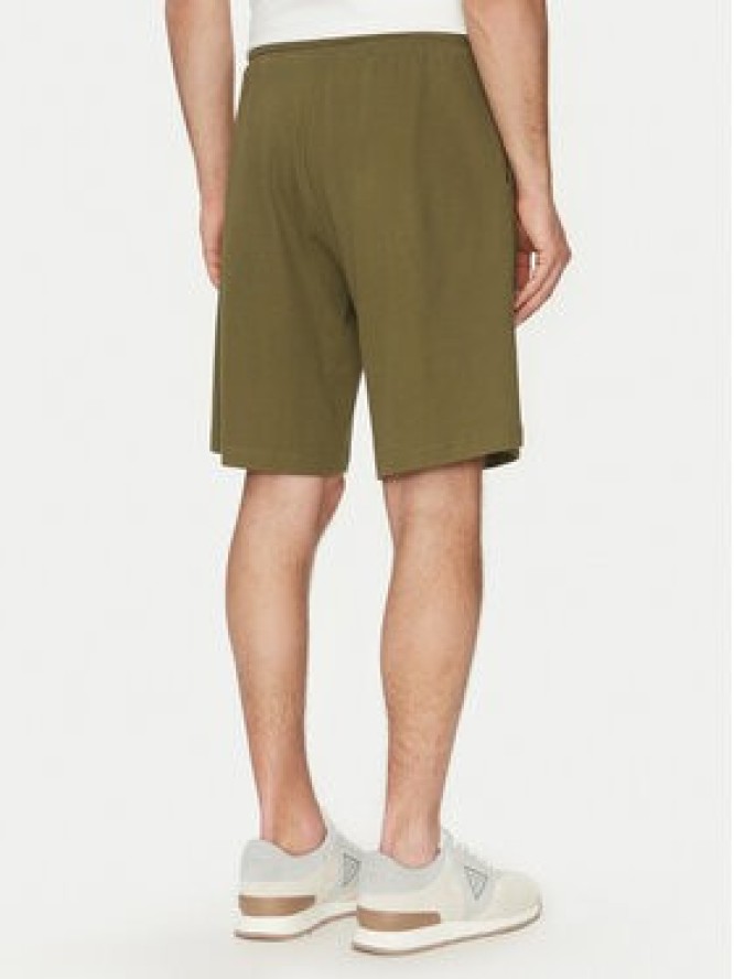 Guess Szorty sportowe F5GD00 KC5Y1 Khaki Regular Fit
