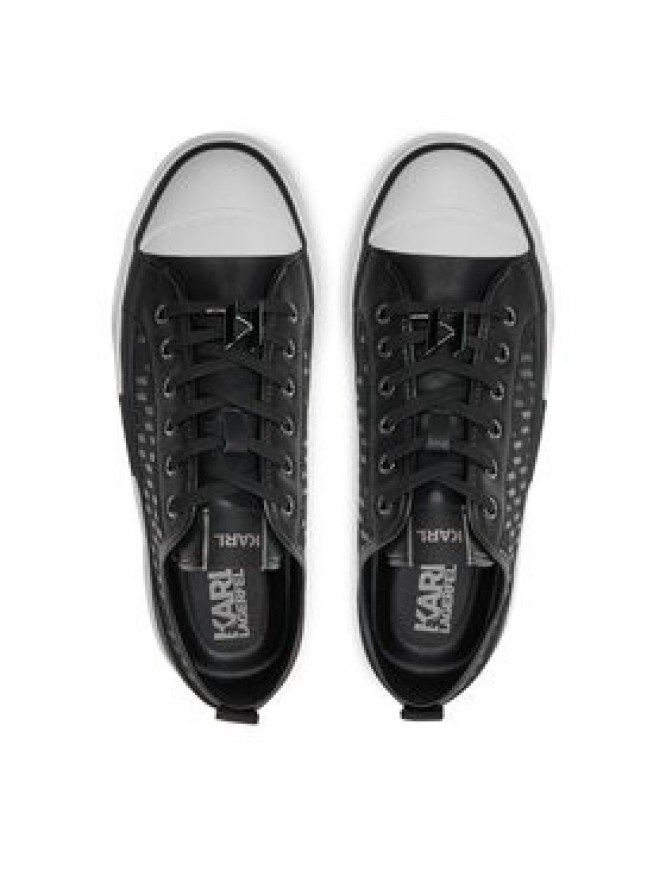 KARL LAGERFELD Trampki KL50424 Czarny