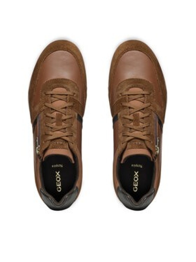 Geox Sneakersy U Renan U554GA 02285 C6003 Brązowy