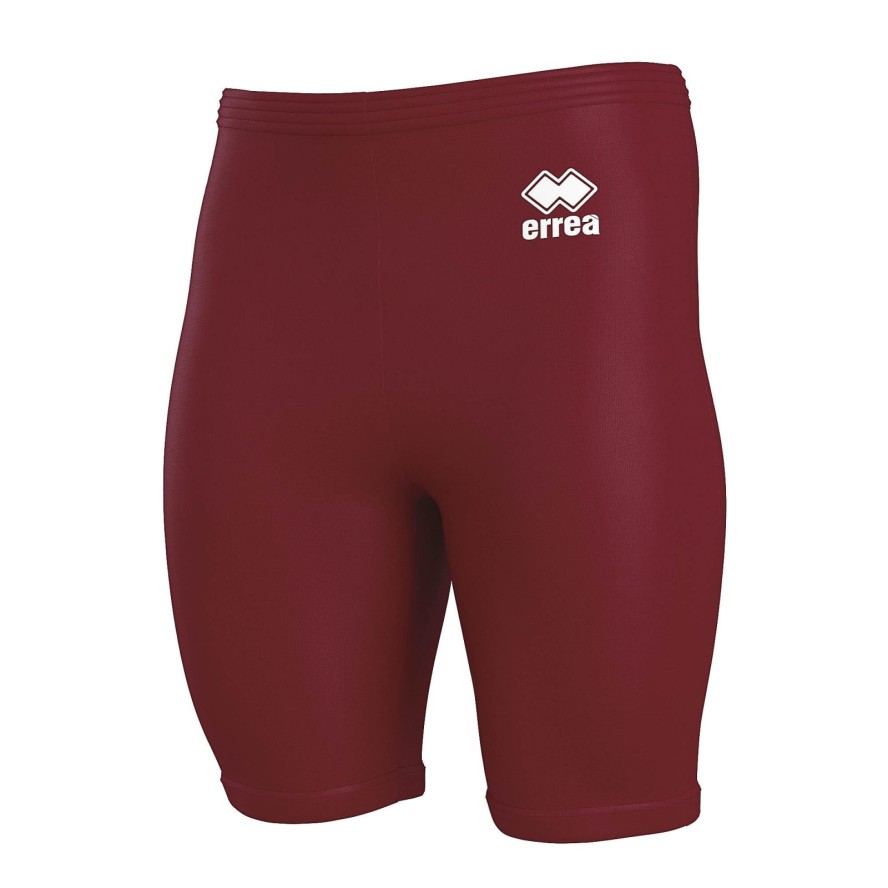 Errea Dawe Bermuda Jr 00150 Bordowe Szorty Dorośli