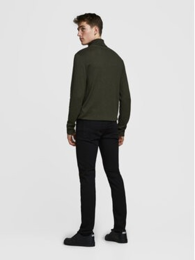Jack & Jones Jeansy Glenn Felix 12113450 Czarny Slim Fit