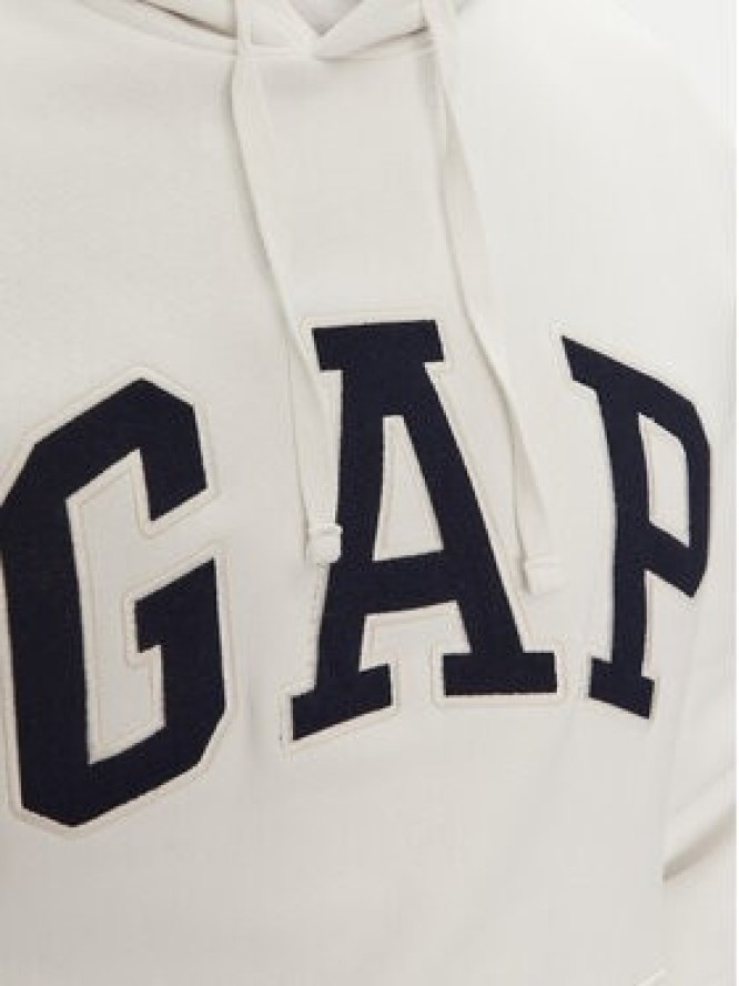 Gap Bluza 674148-02 Écru Relaxed Fit