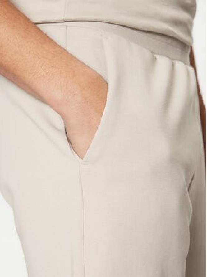Calvin Klein Szorty sportowe Micro Logo K10K111208 Beżowy Regular Fit