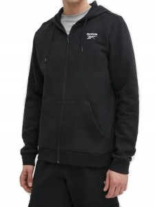 Bluza na co dzień męska REEBOK na zamek z kapturem