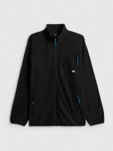 4F Polar relaxed ze stójką męski - czarny S