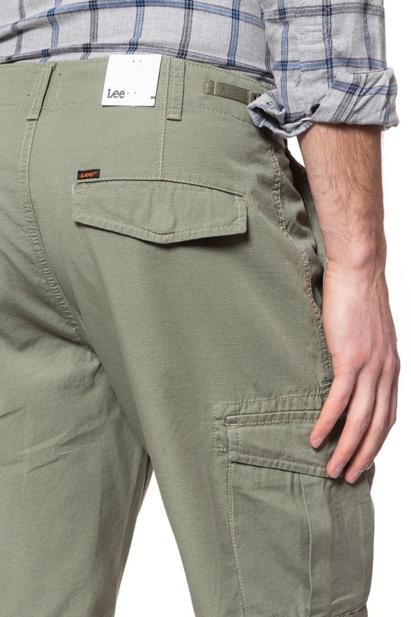 SPODENKI LEE FATIGUE SHORT LICHEN GREEN L73BCJ82 112120334