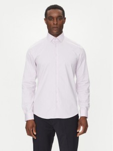 Calvin Klein Koszula K10K114298 Fioletowy Slim Fit