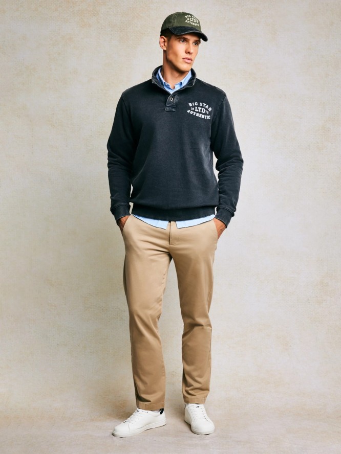 Spodnie męskie chinosy beżowe Trevor 801