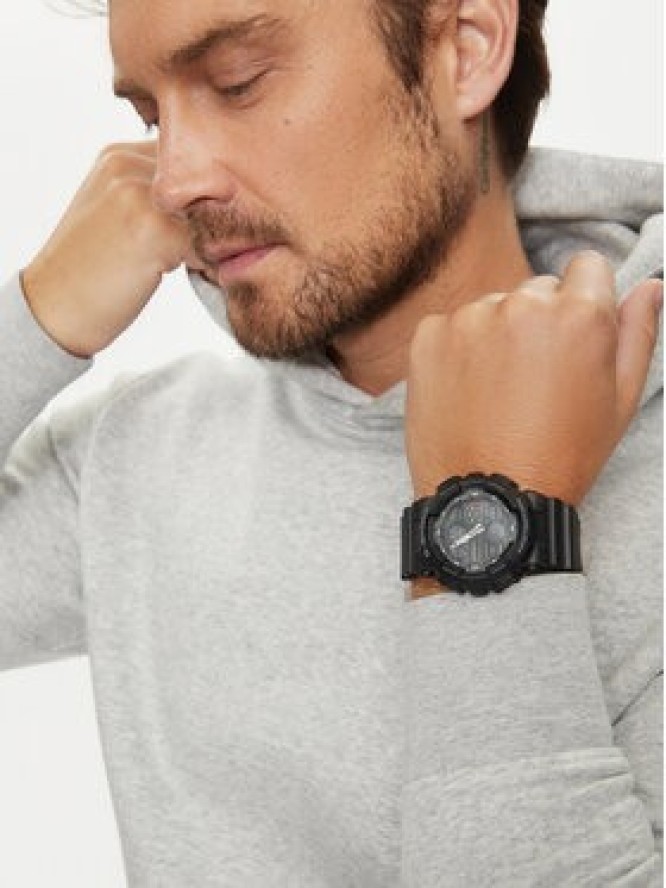 G-Shock Zegarek GA-140-1A1ER Czarny