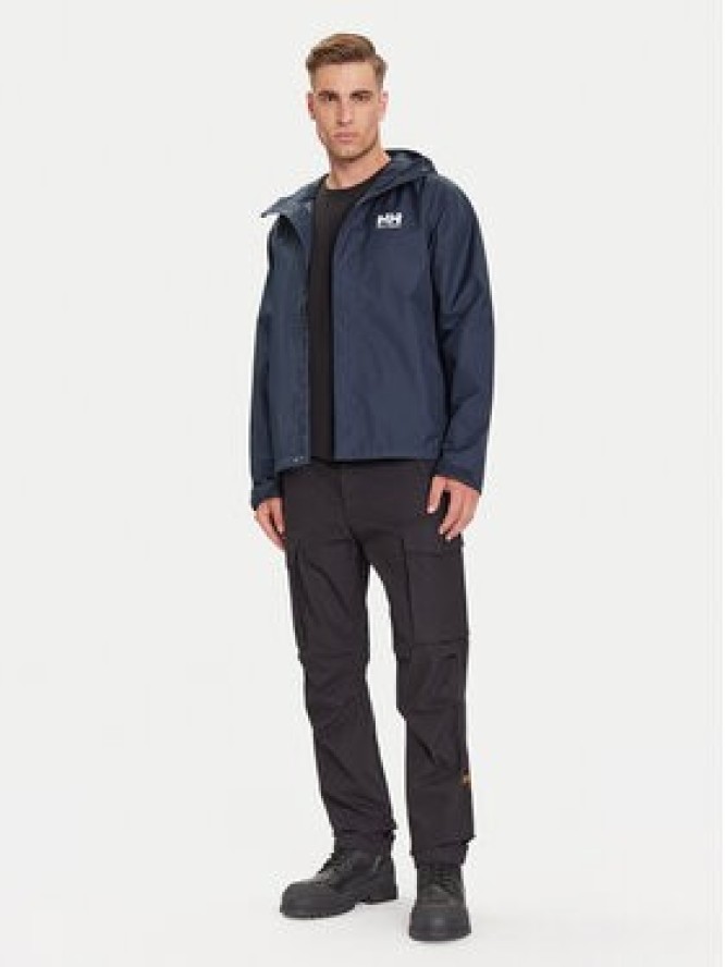 Helly Hansen Kurtka przeciwdeszczowa Seven 62047 Granatowy Regular Fit