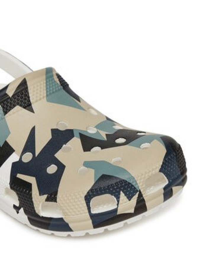 Crocs Klapki Geo Camo Clog 211009 Kolorowy