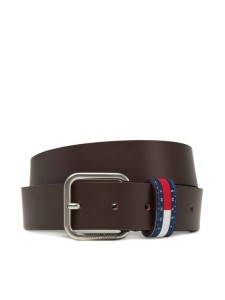 Tommy Jeans Pasek Męski Ryan 3.5 AM0AM13415 Brązowy