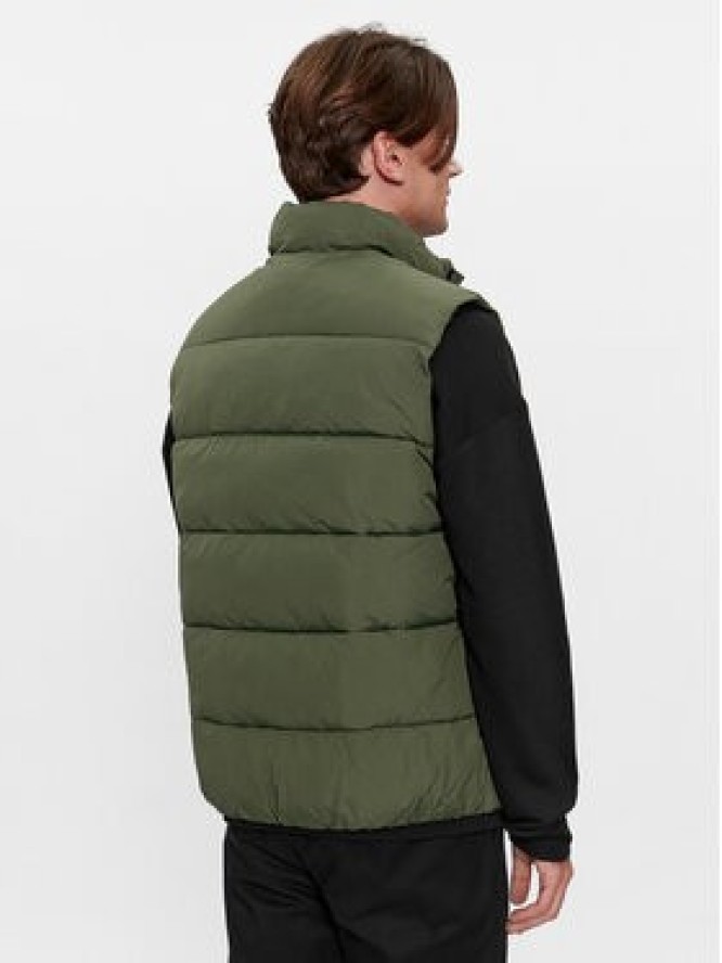 Calvin Klein Bezrękawnik Crinkle K10K110334 Zielony Regular Fit