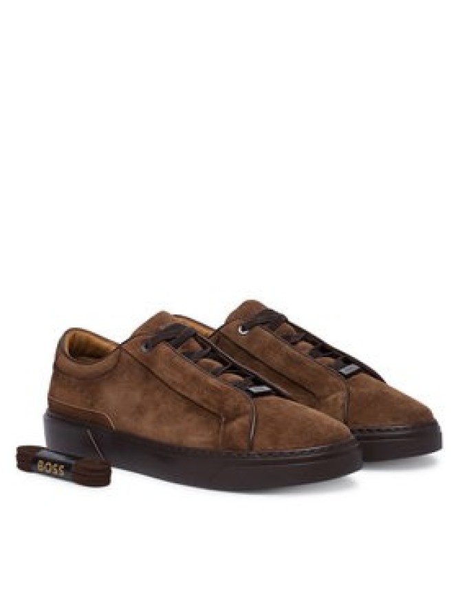 BOSS Sneakersy Gary 50534292 Brązowy